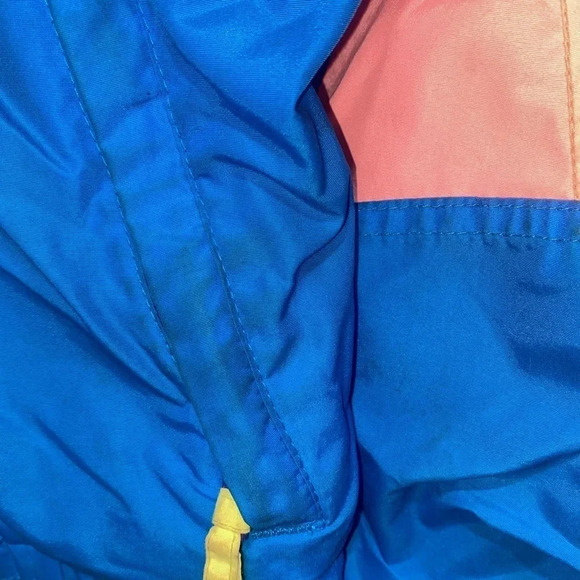 Vintage Color-Block Rainbow 80’s Columbia Radial  Sleeve Ski Snow Jacket no size - Picture 10 of 16